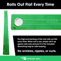 eyeline-golf-roll-the-rock-putting-mat-8-footer-tapis-de-putting-indoor-2-4-m-to image 7