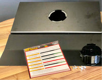 eyeline-golf-roll-the-rock-challenge-mat-ramp-rampe-de-putting-avec-cup-et-fixat image 2